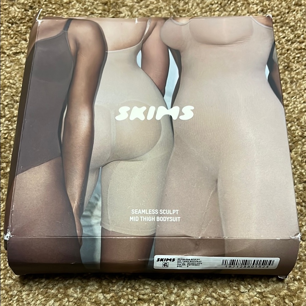 SKIMS Seamless Sculpt Bodysuit in Nude Shades